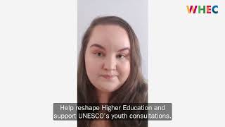 ASEFYLS4 Youth from Finland Speak up for UNESCO WHEC 2022