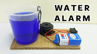 How to make Water Alarm // DIY water alarm #wateralarm