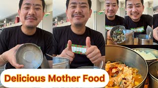 Delicious Mother Food recipe, Fried Tomatoes With Pork & Frog Fried