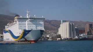 EL. VENIZELOS DEPARTURE FROM SOUDA PORT.