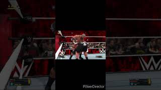 Triple H delivers Pedigree to Brock Lesnar #WWE2K24#Shorts