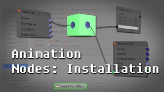 Tutorial I Introduction to the Animation Nodes Addon in Blender