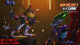 Ratchet & Clank: Rift Apart | RX 5700 XT - Ryzen 5 3600 | PC Gameplay