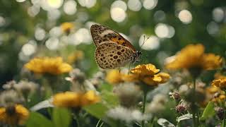 A Simple Butterfly's Portrait (4K AI-Generated Video) 🦋