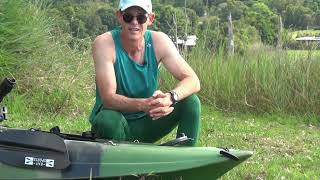 Kayak Review - Baysports Perch Angler 3.3m Fishing Kayak. walk Around and Field Test review