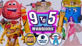 The Food Fighters of 2024! The 9 to 5 Warriors Kickstarter - Mega Jay Retro