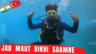 SCUBA DIVING EXPERIENCE IN TURKEY | INDIAN IN TURKEY |