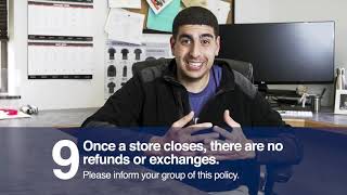 Online Store Policies CampusInk