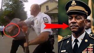 Racist Cop  Punches A Black MAJOR GENERAL, But This HAPPENED!