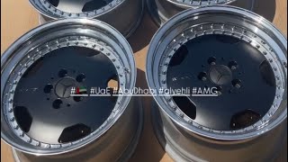 MB OEM OZ AMG R17” 3Pis - AREO 3-Wheels/Rims Front Size:8.5 J x 17 H2 E18Rear Size:10 J x 17 H2 E17