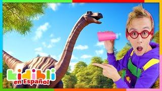 Aprendamos sobre los dinosaurios | Vídeos educativos para niños | Kidibli