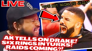 🔴AKADEMIKS SAYS DRAKE RUNNING SE❌ RINGS IN TURKS?!|LIVE REACTION! 🤯 #ShowfaceNews