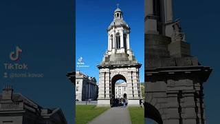 Dublin, Ireland: Trinity College 🏛 🏰 🌊 🍀 🇮🇪 #dublin #ireland #baileathacliath  #tomikovac