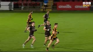 37 YEAR OLD DOWN MANAGER CONOR LAVERTY THE HERO - KILCOO V CROSSERLOUGH 2024 ULSTER CLUB FOOTBALL