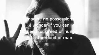 John Lennon - Imagine (Lyrics Video)