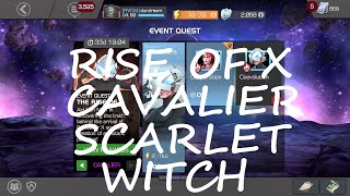 Rise Of X Cavalier Scarlet Witch | RISE OF X | CAVALIER EVENT QUEST | MARVEL CONTEST OF CHAMPIONS