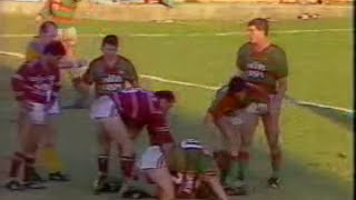 Souths V Manly at Redfern Oval 1987 - Full Game With Freak Try By Ron Gibbs