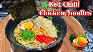 Red Chilli Chicken Noodles Recipe from Zenless Zone Zero | ALEX MAKES