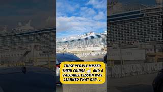 Princess Cruise Regrets: The Price of Being Late!🛳 💸