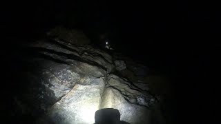 Free Solo Rock Climbing North Ridge Table Rock Linville Gorge - 2nd pitch