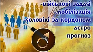 Ставлення Української держави до чоловіків- громадян в травні і влітку 2024. Астрологічний прогноз.