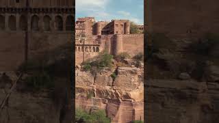 Arial View of Mehrangarh Fort Jodhpur India #india