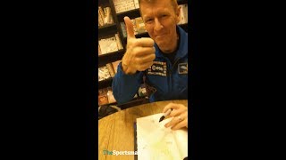 The Sportsman | Major Tim Peake wishes Stoke City fans a Happy Christmas!