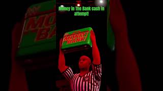 Money in The Bank cash in attempt during match! cash.app/$FreddieBucks