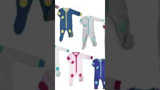 Cotton Quilted Footie Pajama #cotton #quilted #pajama #baby #kids #ytshorts