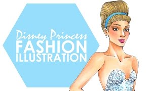 Fashion Illustration - Cinderella