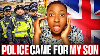 UK Police came for my son // My UK scary police experience.