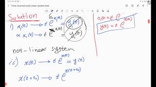 Example 1:  time variation, linearity, memory, and causality