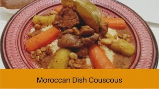 How to make Moroccan dish couscous with seven vegetables