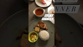 Novotel Mangga Dua Square Quarantine Dinner Meals - Day 8