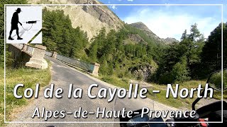 Col de la Cayolle - North, Balcony Road D902, Alpes-de-Haute-Provence, France - by motorcycle