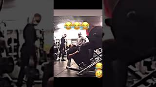 Bro Farts In The Gym LOUD!!! 🤣🤣🤣 #shorts #workout