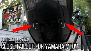 PART 2: Installing TST Industries Tail Tidy Closeout for Yamaha MT09