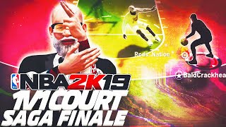 i brought a secret glitch with me to the last 1v1 court on nba 2k19...