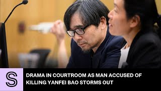 Drama in courtroom as man accused of killing Yanfei Bao storms out | Stuff.co.nz