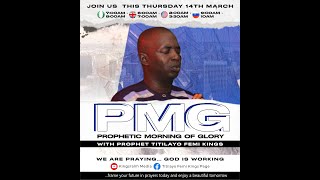 PMG|| MY DESTINY ARISE AND SHINE, HOLY GHOST  OVERSHADOW YOU || 14-03-24