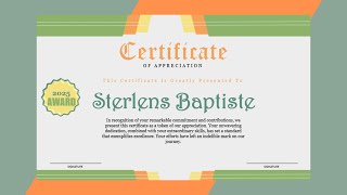 Certificate Design for Appreciation Month | MS Word Tutorial #design #certificate #appreciation