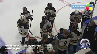 MPTV Sports, Manchester vs. Bishop Guertin, Girl's Ice Hockey, Senior Night, 2/24/24