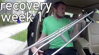 Patellar Tendon Recovery Week 1