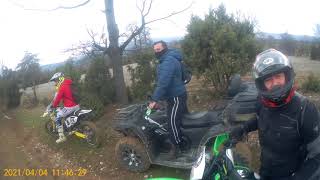 atv kros motor kapışması düşenler ucanlar batanlar cf 800 cf 450 küba lh 500