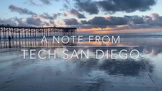 A Message from Tech San Diego