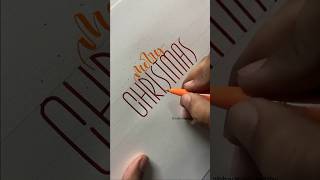 Merry Christmas. Option 2 #calligraphy #lettering