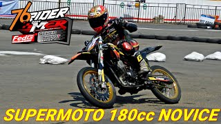 PENUH ADEGAN MENEGANGKAN - SUPERMOTO 180cc NOVICE - MATAPANAH CUP RACE 2024, MALANG