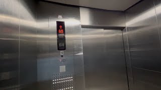 4x Mitsubishi Tower A Service Elevators @ JW Marriott Marquis Dubai*****, Za'abeel, Dubai, UAE