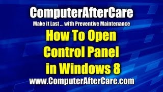 Control Panel for Windows 8