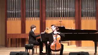 Beethoven Sonata No. 3 for Cello and Piano - live 2021